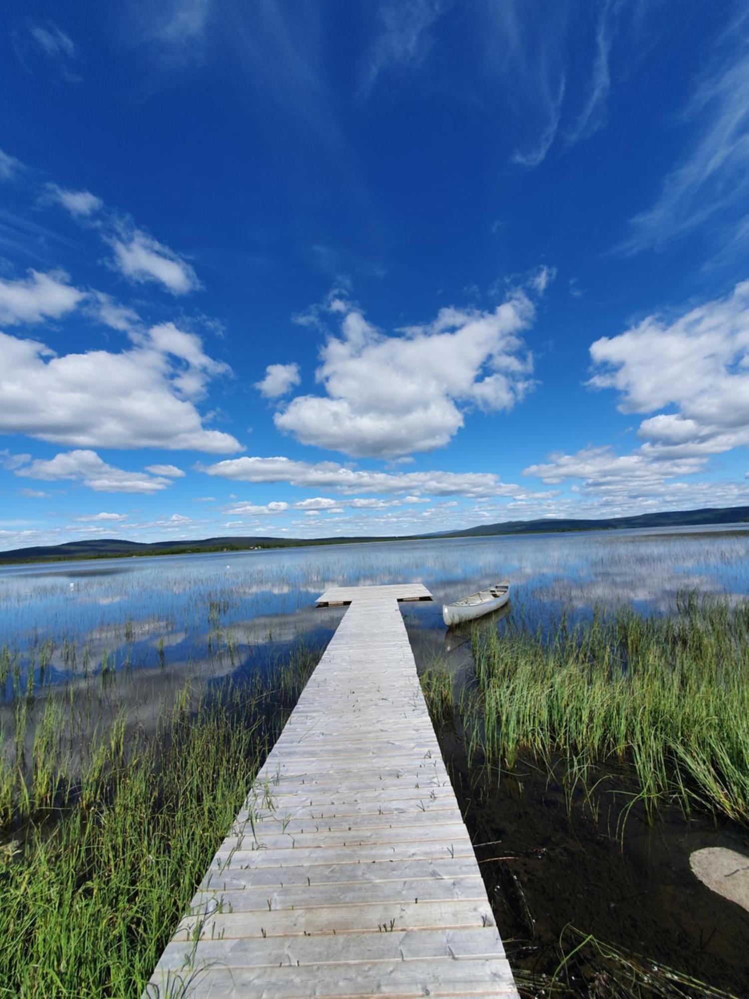 Camp Caroli Wooden Cabins Jukkasjärvi Kültér fotó