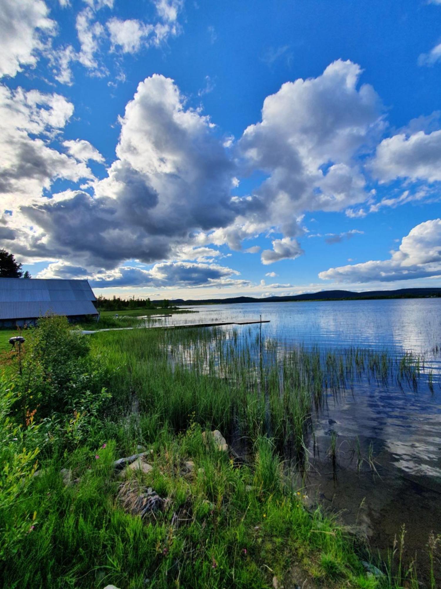 Camp Caroli Wooden Cabins Jukkasjärvi Kültér fotó