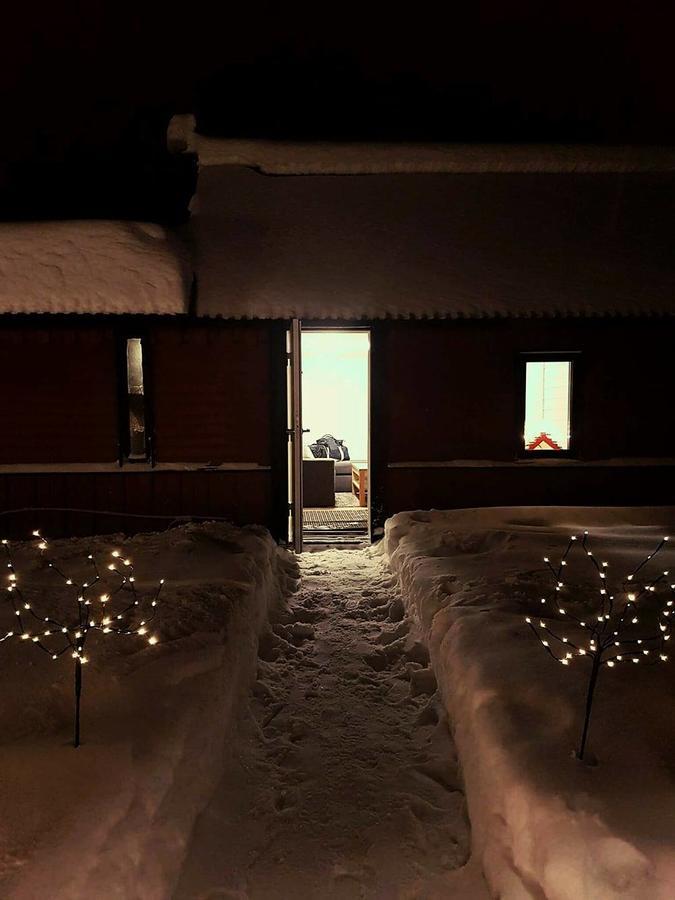 Camp Caroli Wooden Cabins Jukkasjärvi Kültér fotó